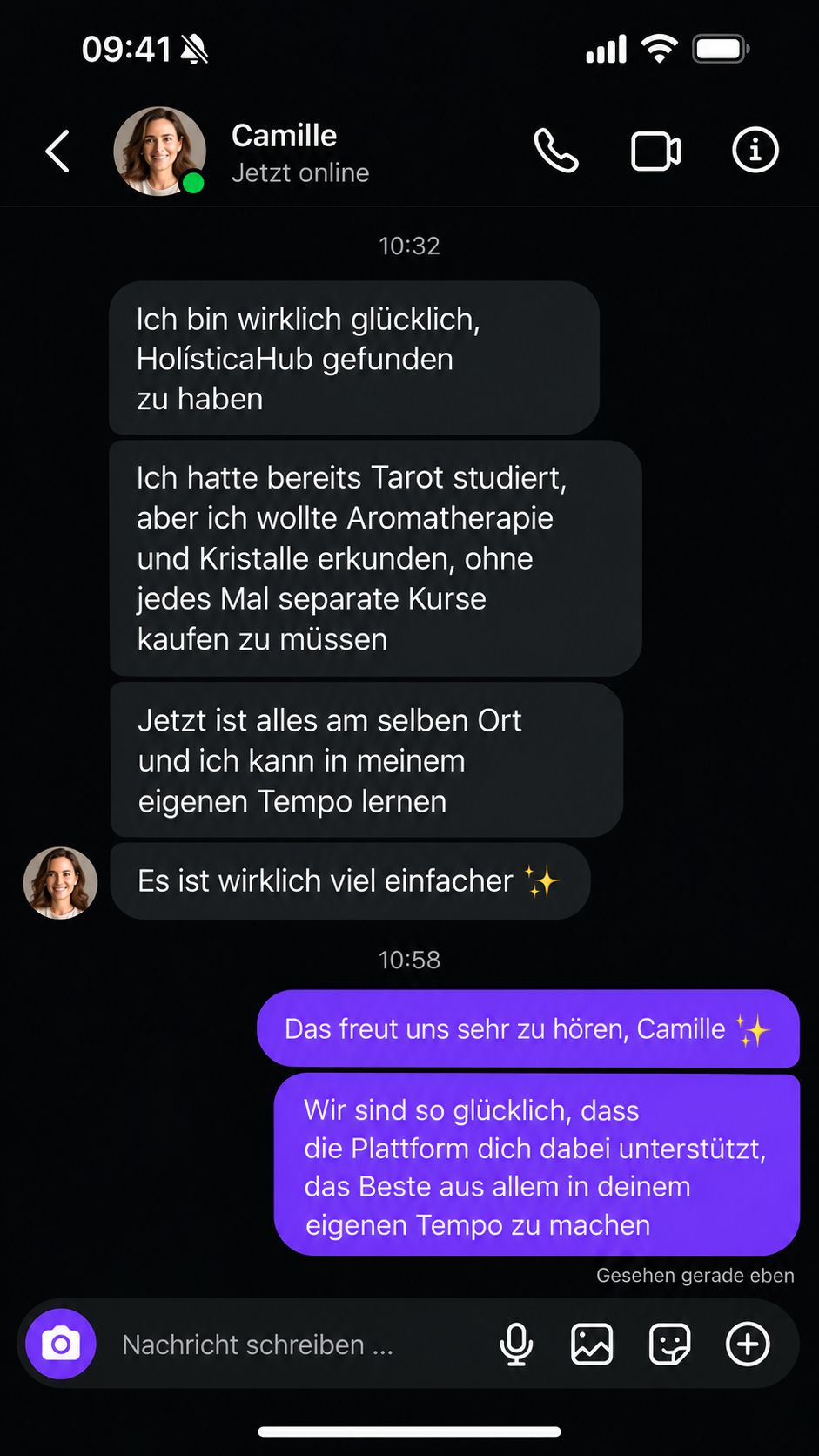 HolísticaHub-Teilnehmerin 2