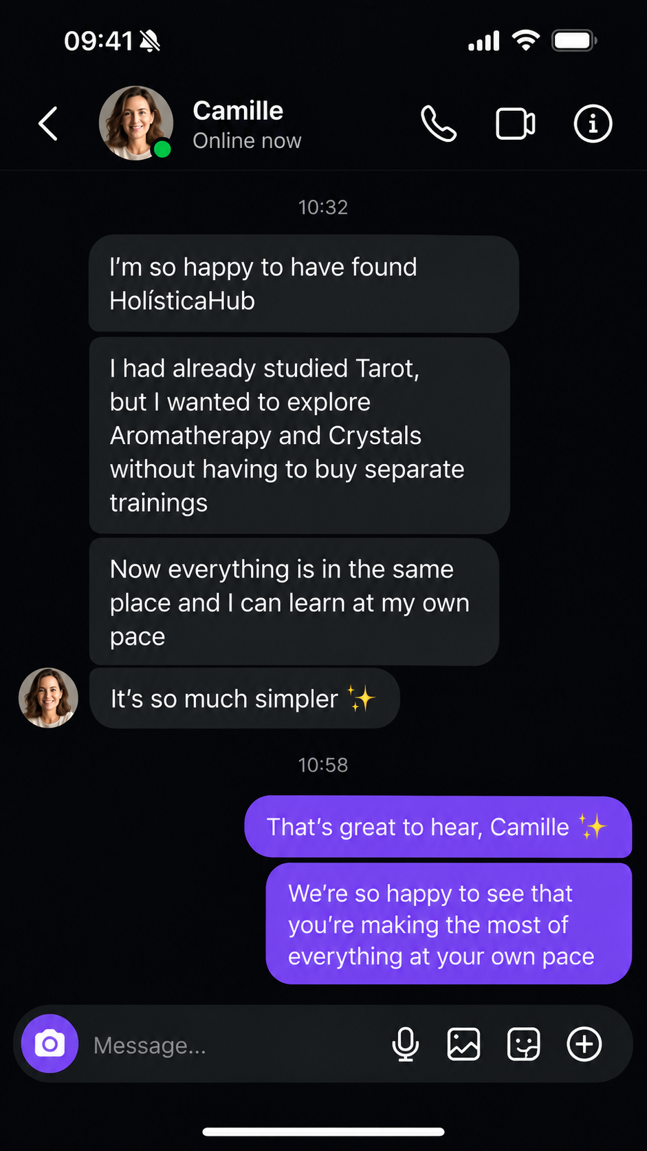 HolísticaHub Student 2