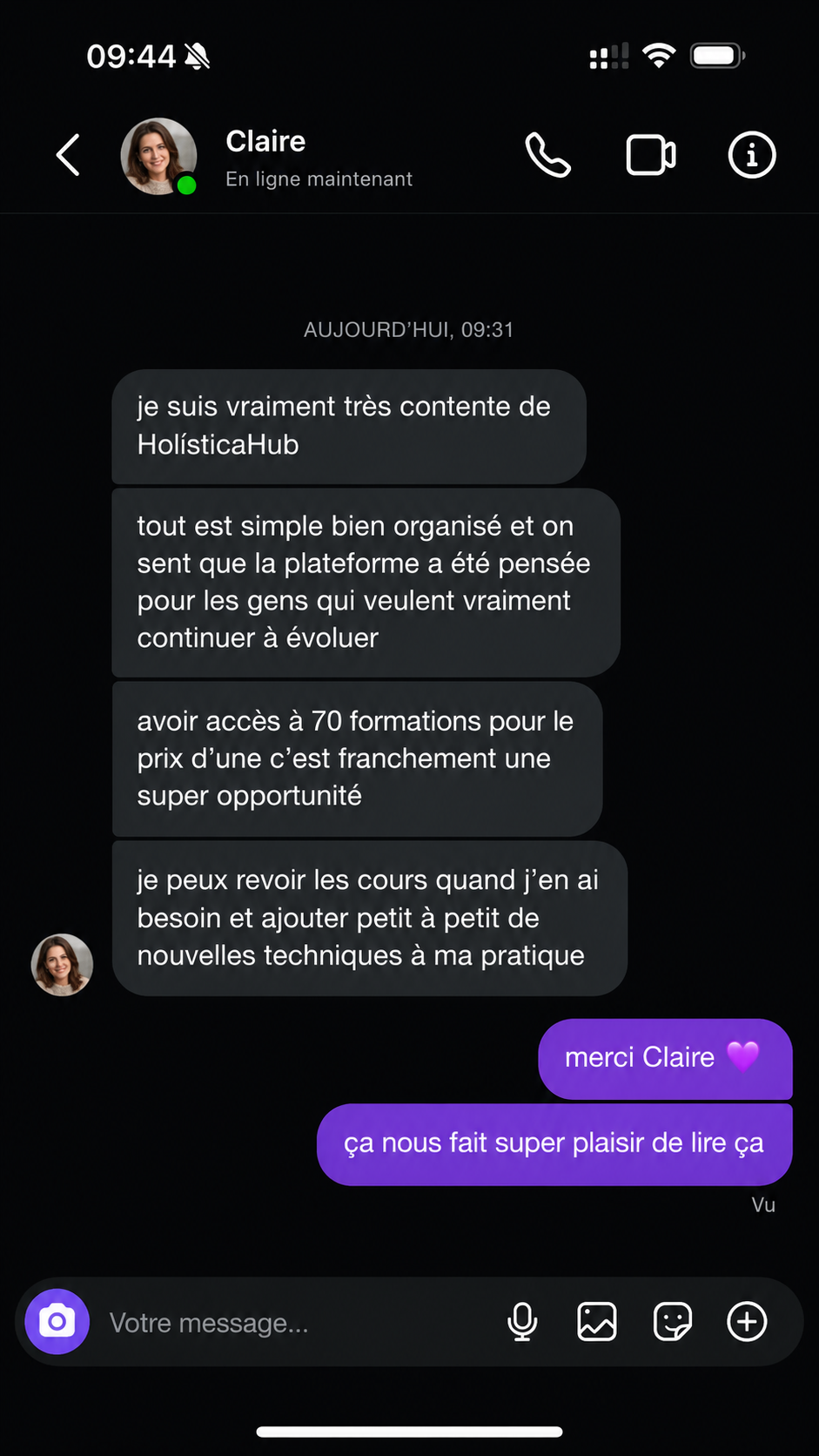 Élève HolísticaHub 4