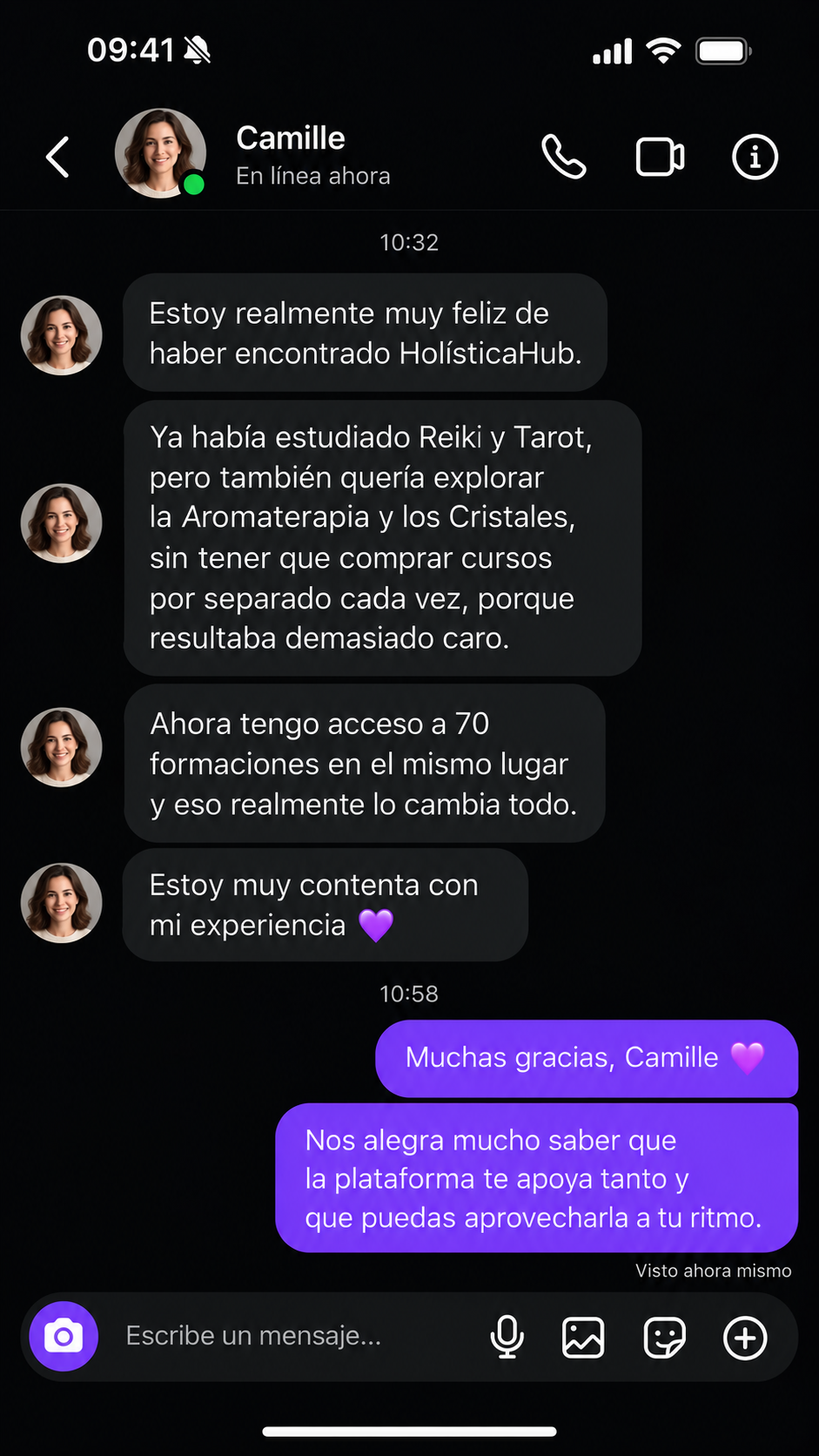 Alumna de HolísticaHub 5